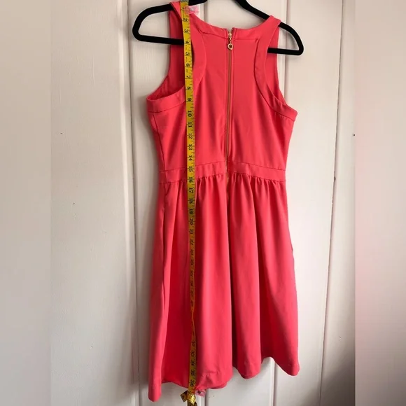 Cynthia Rowley Vibrant Coral Mini Dress - Picture 6 of 6